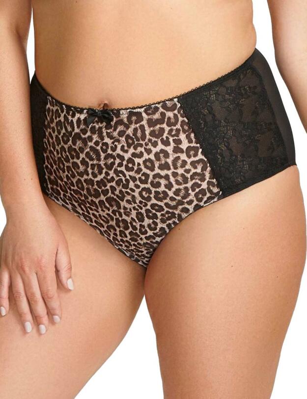 7692 Sculptresse by Panache Chi Chi Brief - 7692 Leopard Print