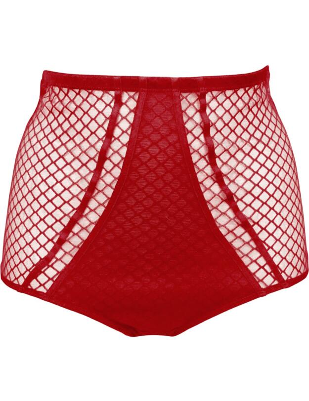 12105 Pour Moi Illicit High Waist Brief - 12105 Red