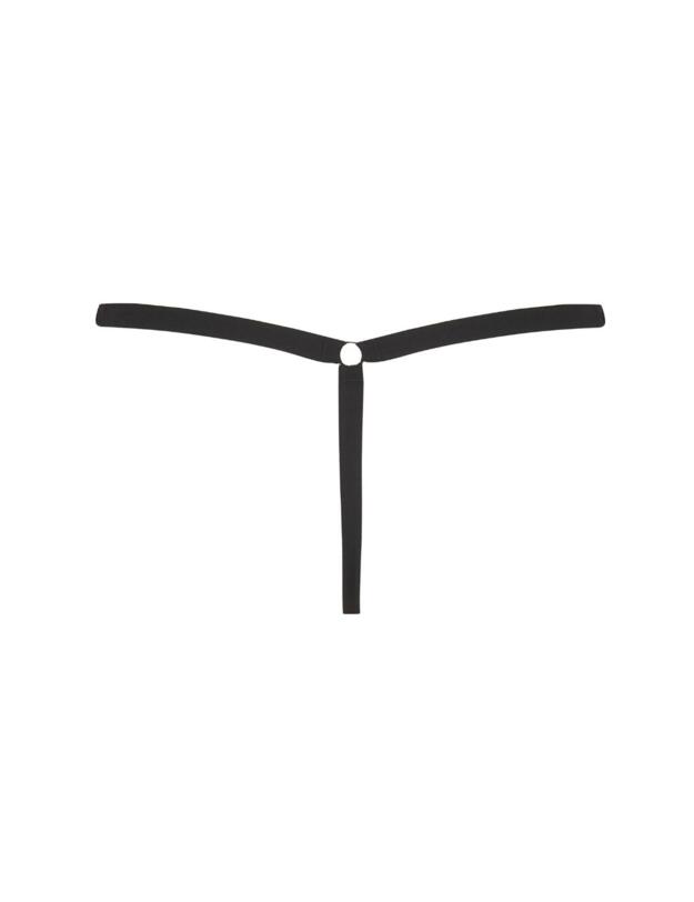 18204 Pour Moi Intense Thong - 18204 Black