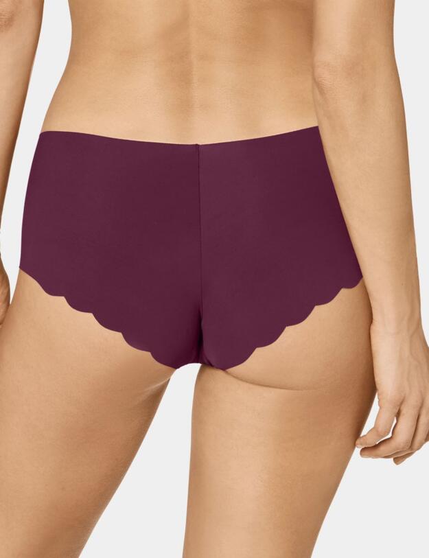 10185221 Sloggi Zero Feel Microfibre 2 Pack Short Brief - 10185221 Red/Light Combination