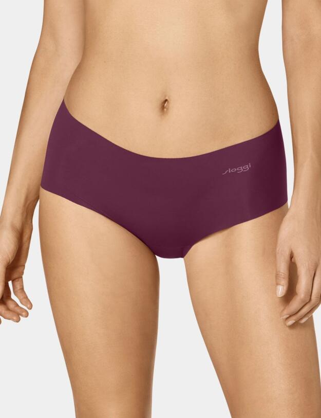 10185221 Sloggi Zero Feel Microfibre 2 Pack Short Brief - 10185221 Red/Light Combination
