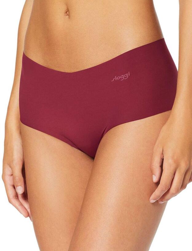 10184929 Sloggi Zero Feel Microfibre Short Brief - 10184929 Bordeaux