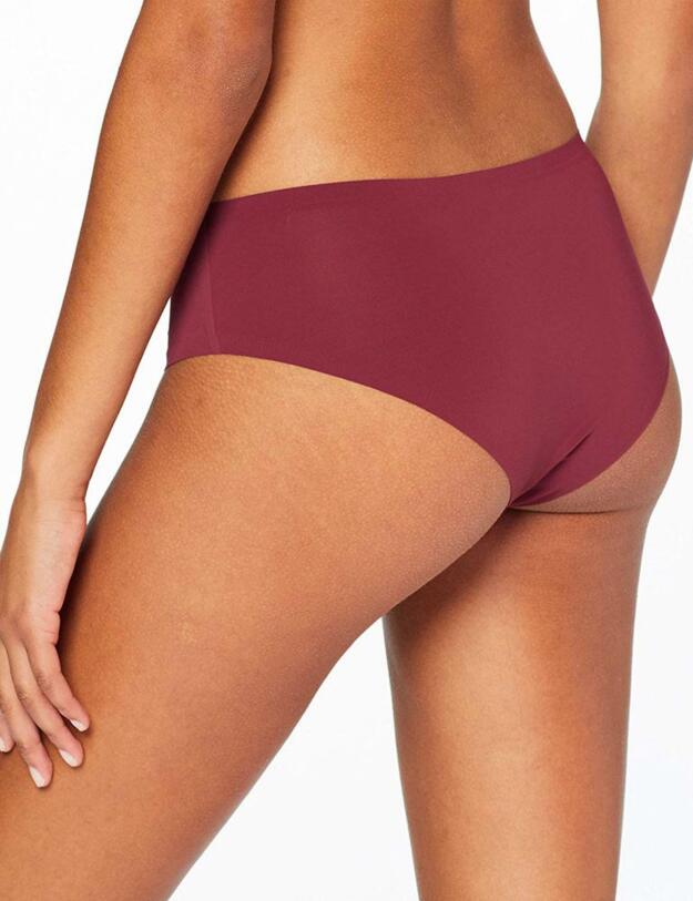 10186055 Sloggi Zero Feel Cheeky Hipster Brief - 10186055 Bordeaux