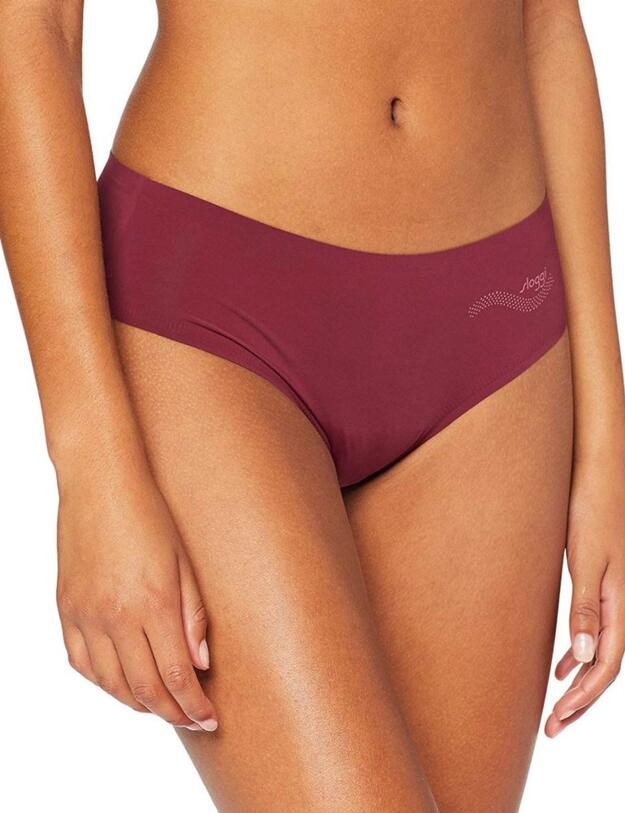 10186055 Sloggi Zero Feel Cheeky Hipster Brief - 10186055 Bordeaux