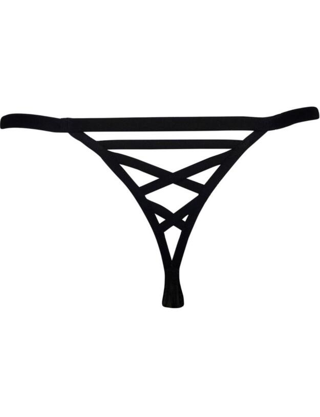 12404 Pour Moi Scandal Thong - 12404 Black