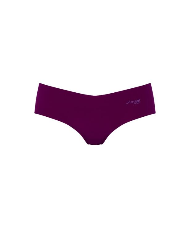 10185222 Sloggi Zero Microfibre 2 Pack Hipster Brief - 10185222 Red/Light Combination