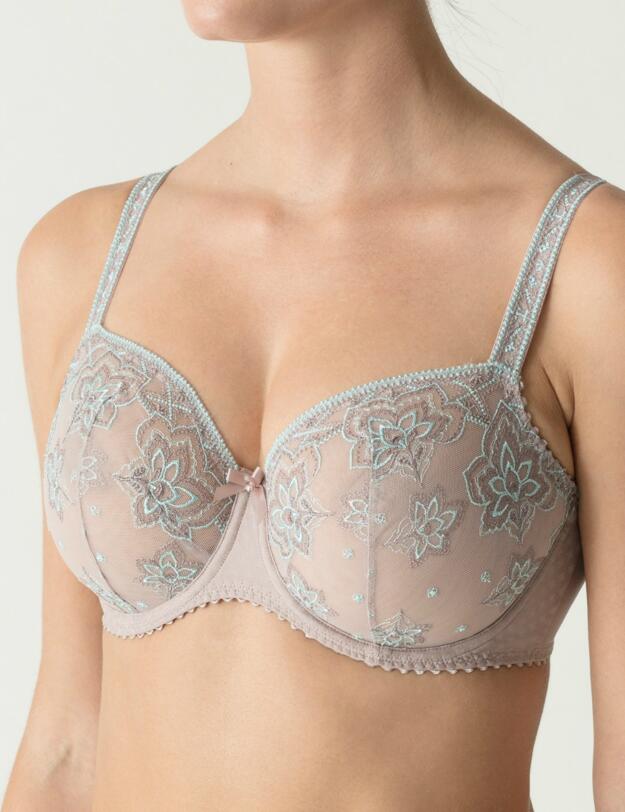 0162974/0162975 Prima Donna Lotus Vertical Seam Balcony Bra - 0162974/0162975 Patine
