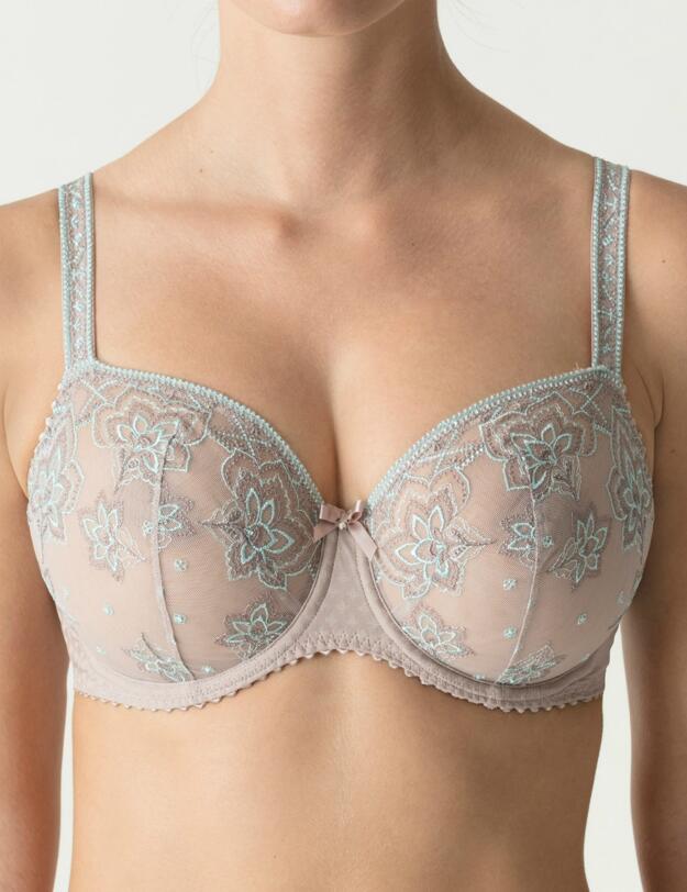 0162974/0162975 Prima Donna Lotus Vertical Seam Balcony Bra - 0162974/0162975 Patine