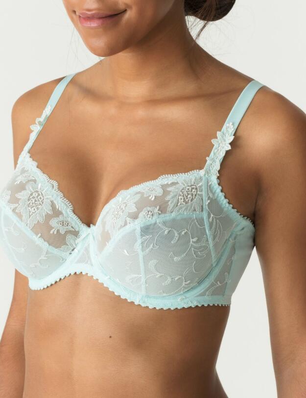 0162722/0162723 Prima Donna Roraima Balcony Horizontal Seam Bra - 0162722/0162723 Brazilian Garden