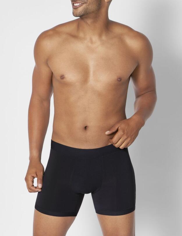 10201583 Sloggi Men Go All Round Short 2 Pack Boxer - 10201583 Black