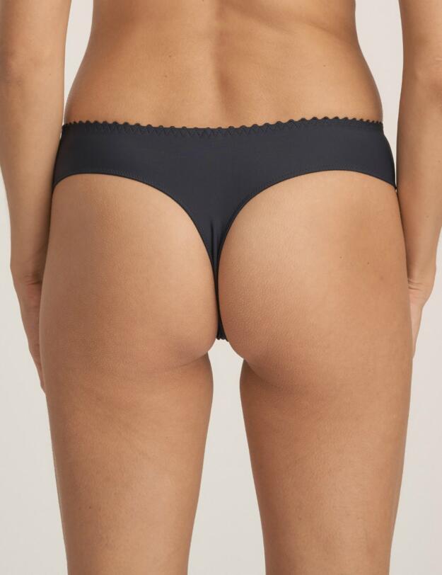 0663130 Prima Donna Wild Flower Thong Brief - 0663130 Midnight Blue