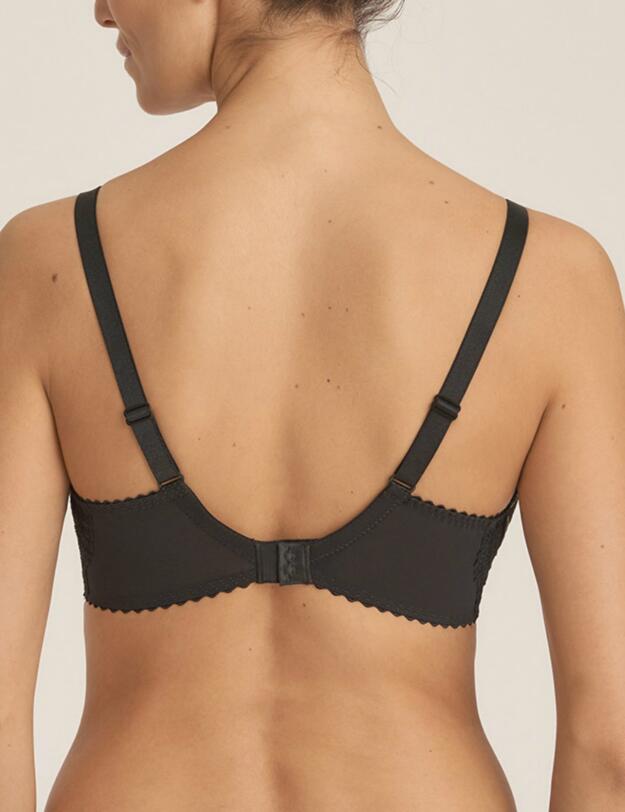 0163142/0163143 Prima Donna Midnight Garden Balcony Bra - 0163142/0163143 Black