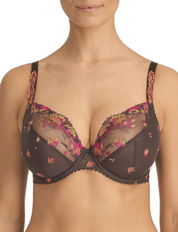 0162904/0162905 Prima Donna Summer Deep Plunge Balcony Bra - 0162904/0162905 Moonrock