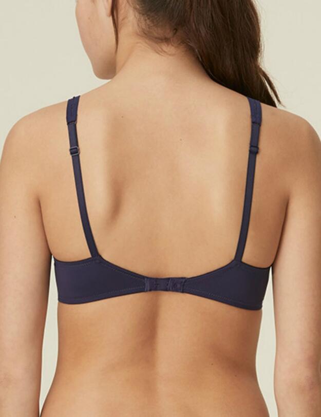 0121905 Marie Jo Charles Seam Padded Balcony Bra - 0121905 Bleu Bijou