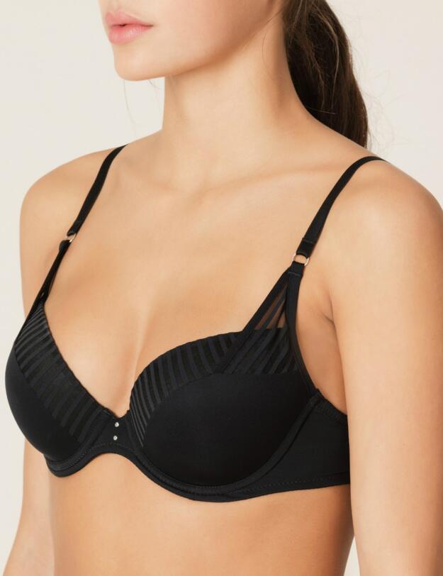 0121896 Marie Jo Salvador Padded Round Shape Bra - 0121896 Black