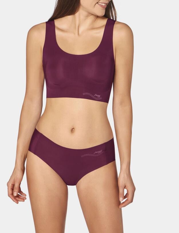 10186739 Sloggi Zero Feel Hipster Brief - 10186739 Bordeaux
