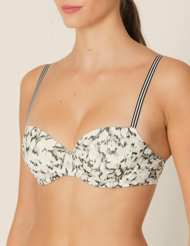 0121889 Marie Jo Rem Padded Balcony Bra - 0121889 Camouflage