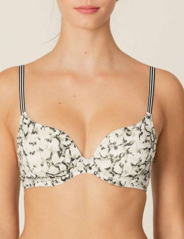 0121886 Marie Jo Rem Padded Heart Shape Bra - 0121886 Camouflage