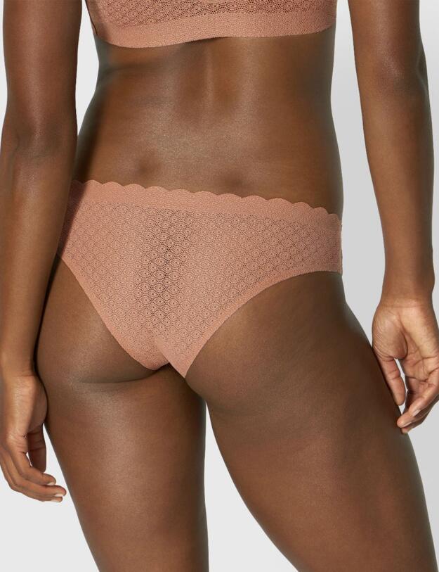 10202034 Sloggi Zero Feel Lace Brazil Panty Brief - 10202034 Indian Summer