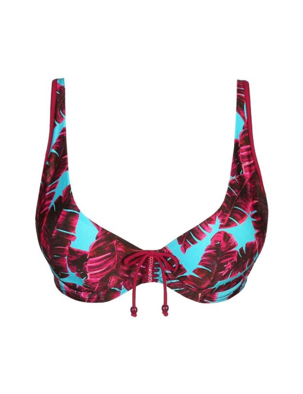 Prima Donna Swimwear Palm Springs Padded Triangle Bikini Top Pink Flavor