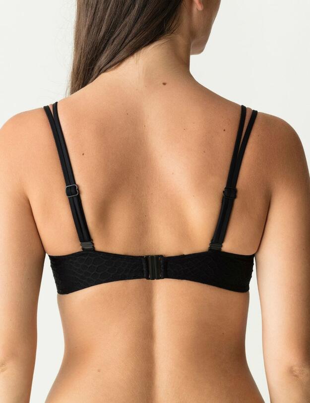 4005316 Prima Donna Swim Canyon Padded Balcony Bikini Top - 4005316 Black