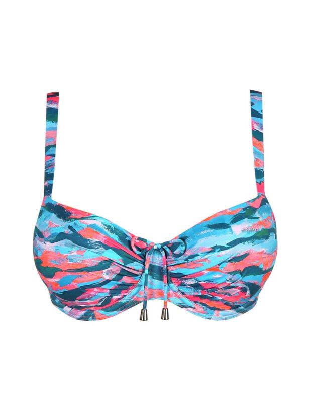 4005216 Prima Donna Swim New Wave Padded Balcony Bikini Top - 4005216 Clash