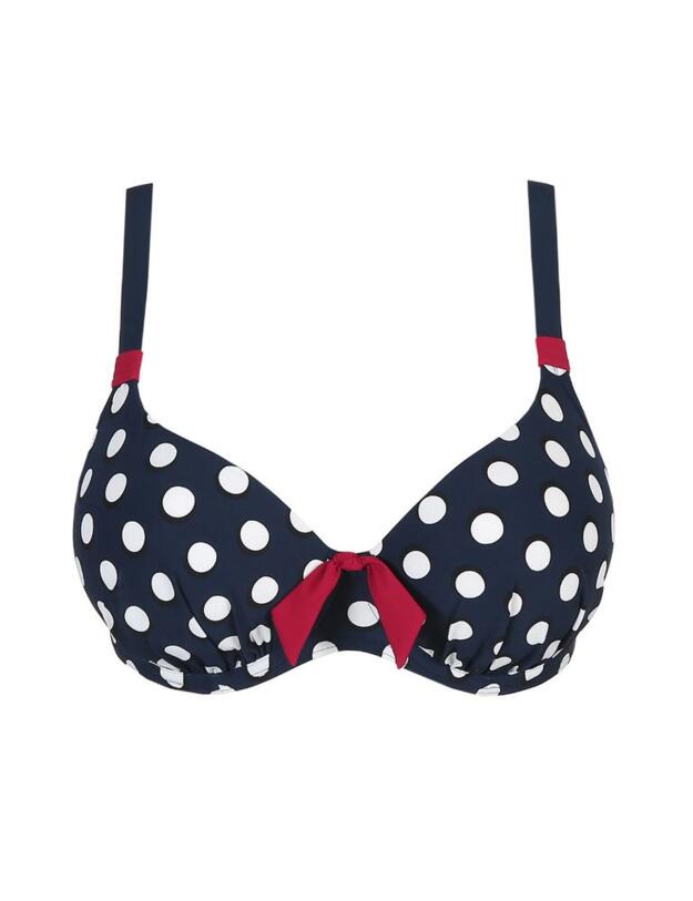 4005014 Prima Donna Swim Pop Padded Full Cup Bikini Top - 4005014 Blue Eclipse