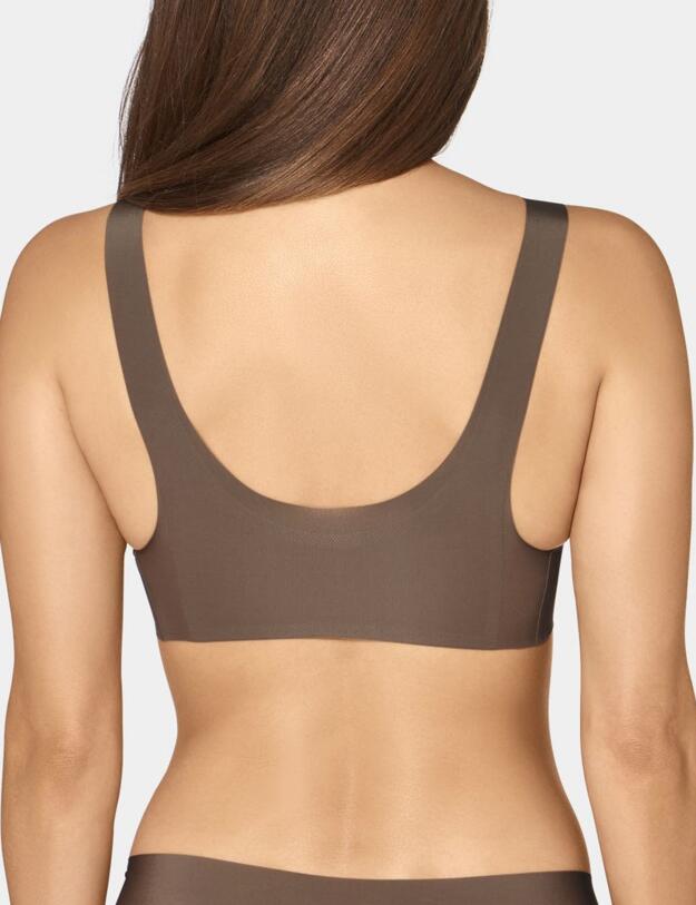 10186738 Sloggi Zero Feel Bralette Bra Top - 10186738 Dark Leaf Green