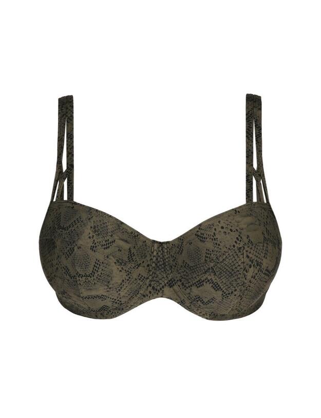 4004416 Prima Donna Swim Freedom Padded Balcony Bikini Top - 4004416 Wild Skin