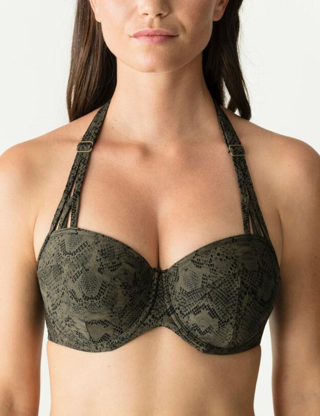 4004416 Prima Donna Swim Freedom Padded Balcony Bikini Top - 4004416 Wild Skin