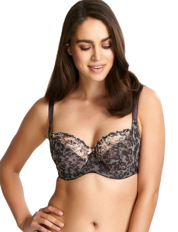Panache Tiana Balcony Bra Animal Chocolate