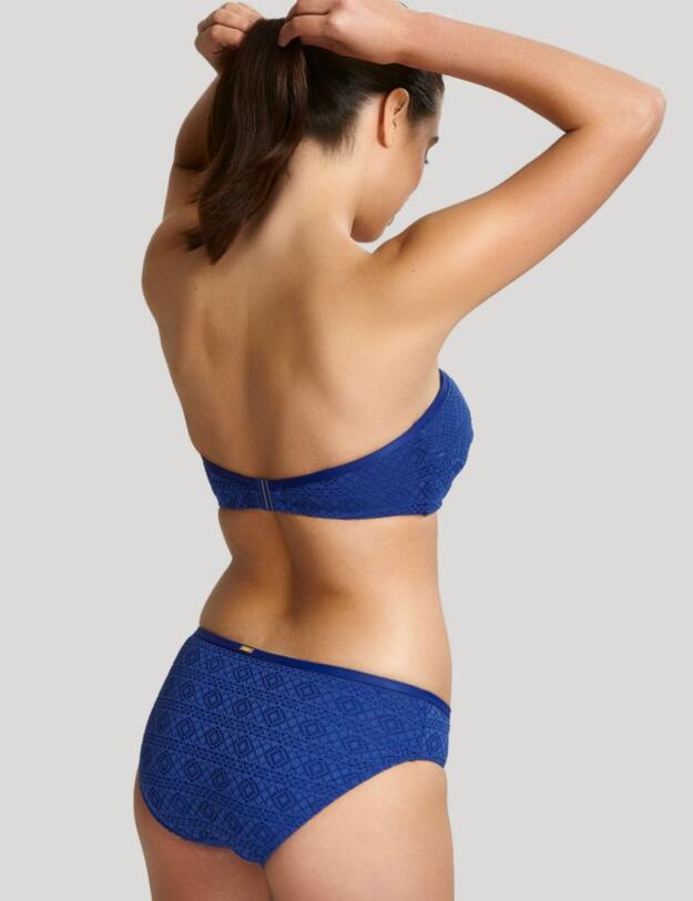 SW1256 Panache Anya Crochet Classic Bikini Brief - SW1256 French Blue
