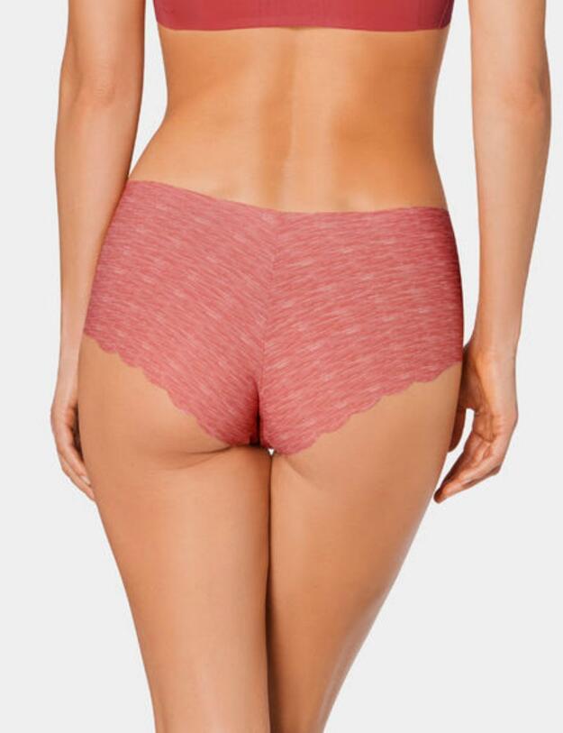 10189288 Sloggi Zero Feel Microfibre Print Short - 10189288 Red/Dark Combination