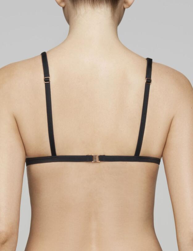 Muse by Coco de Mer Sofia High Apex Bra Black