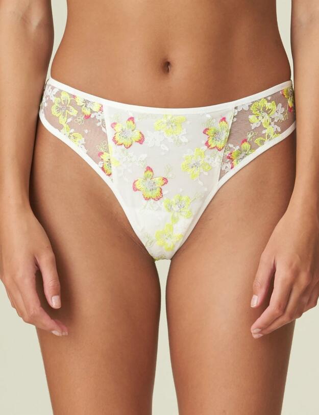 0602360 Marie Jo Amber Thong - 0602360 Yellow Tonic