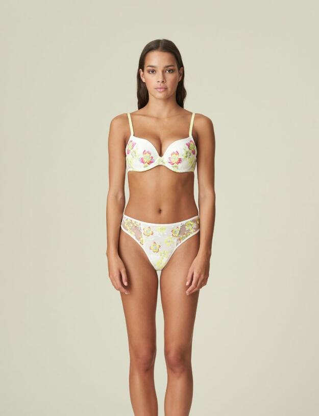 0602360 Marie Jo Amber Thong - 0602360 Yellow Tonic