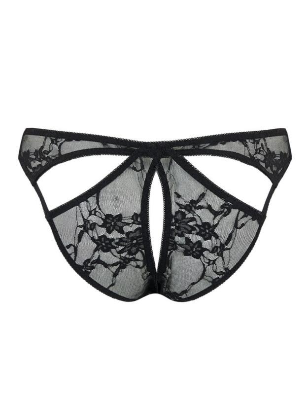 SOF-010-01 Muse by Coco de Mer Sofia Bikini Brief - SOF-010-01 Black