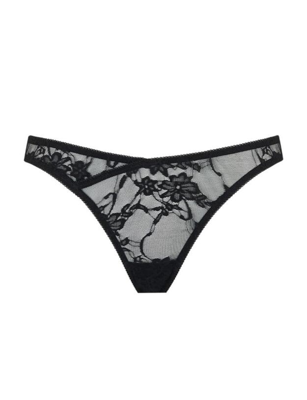 SOF-010-01 Muse by Coco de Mer Sofia Bikini Brief - SOF-010-01 Black