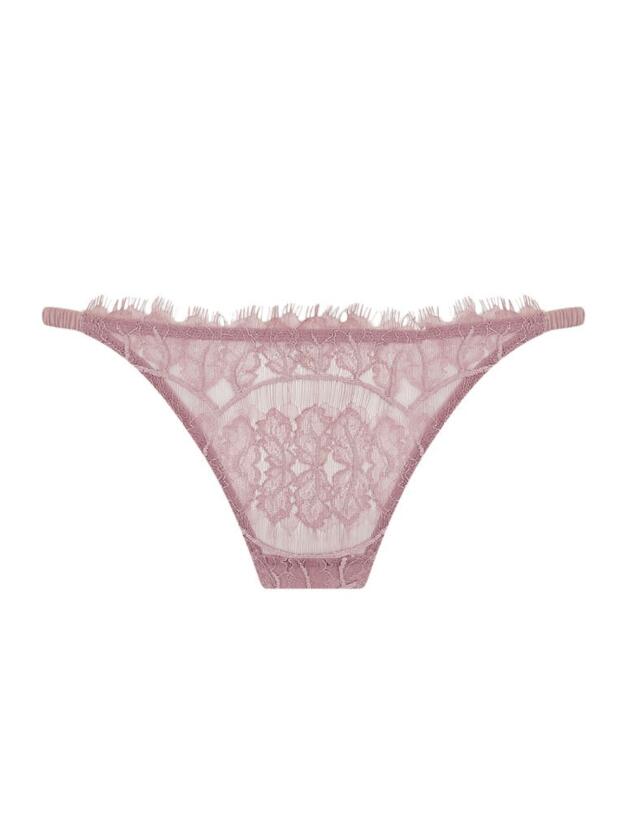 LIL-015-04 Muse By Coco de Mer Lily Thong - LIL-015-04 Blossom