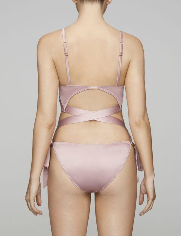 LIL-023-01 Muse By Coco de Mer Lily Playsuit - LIL-023-01 Blossom