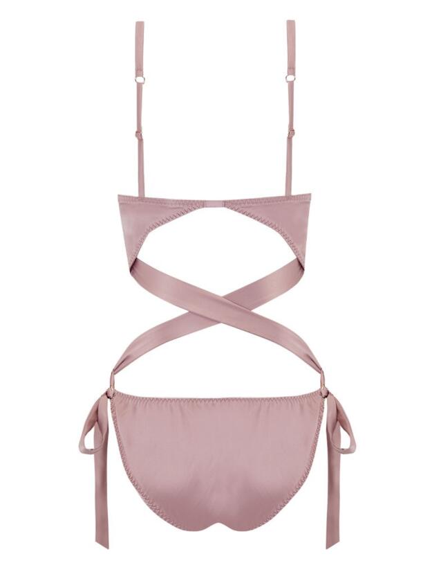 LIL-023-01 Muse By Coco de Mer Lily Playsuit - LIL-023-01 Blossom