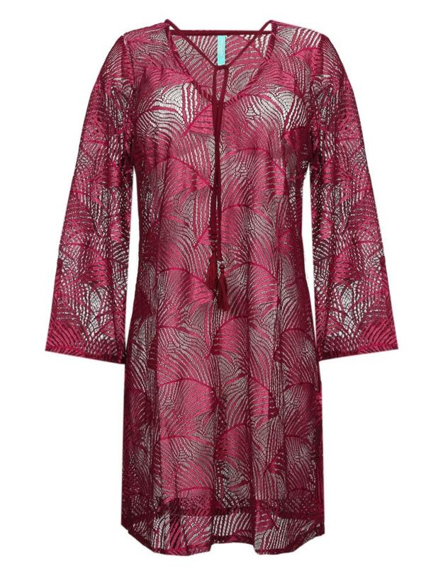 4006084 Prima Donna Swim Santa Barbara Kaftan - 4006084 Peony