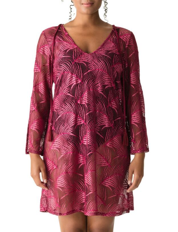 4006084 Prima Donna Swim Santa Barbara Kaftan - 4006084 Peony
