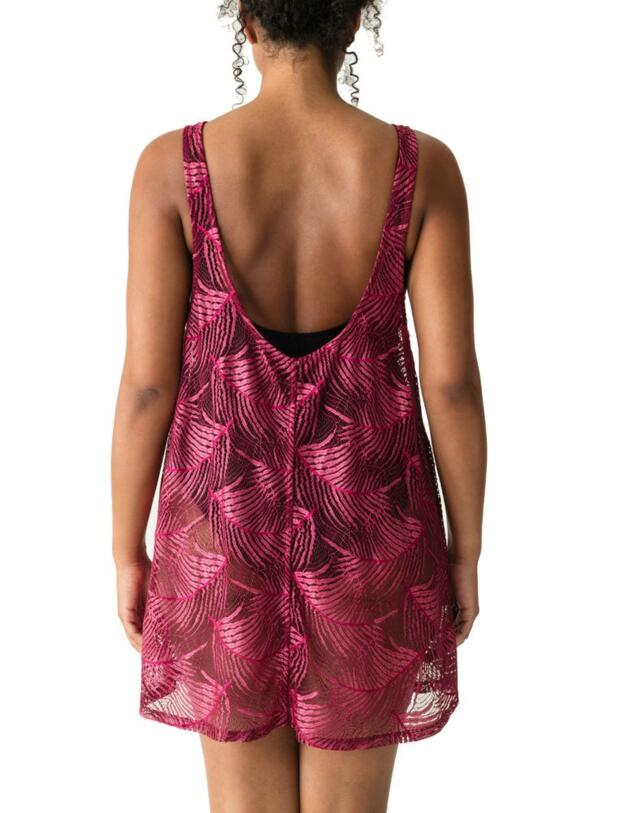4006080 Prima Donna Swim Santa Barbara Short Dress - 4006080 Peony