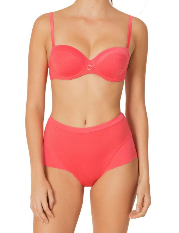 0121839 Marie Jo Poul Padded Balcony Bra - 0121839 Coral