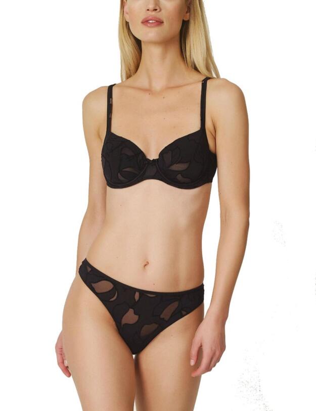 0621850 Marie Jo Dirk Thong - 0621850 Black