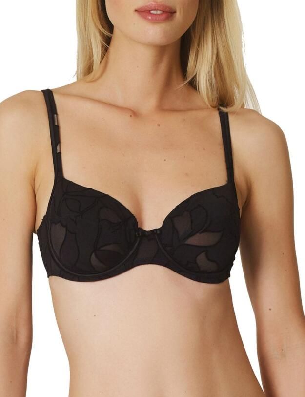 0121850 Marie Jo Dirk Full Cup Wire Bra - 0121850 Black