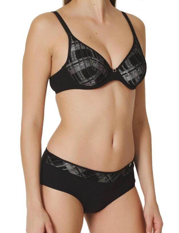 0121805 Marie Jo Arne Triangle Half Padded Bra - 0121805 Black