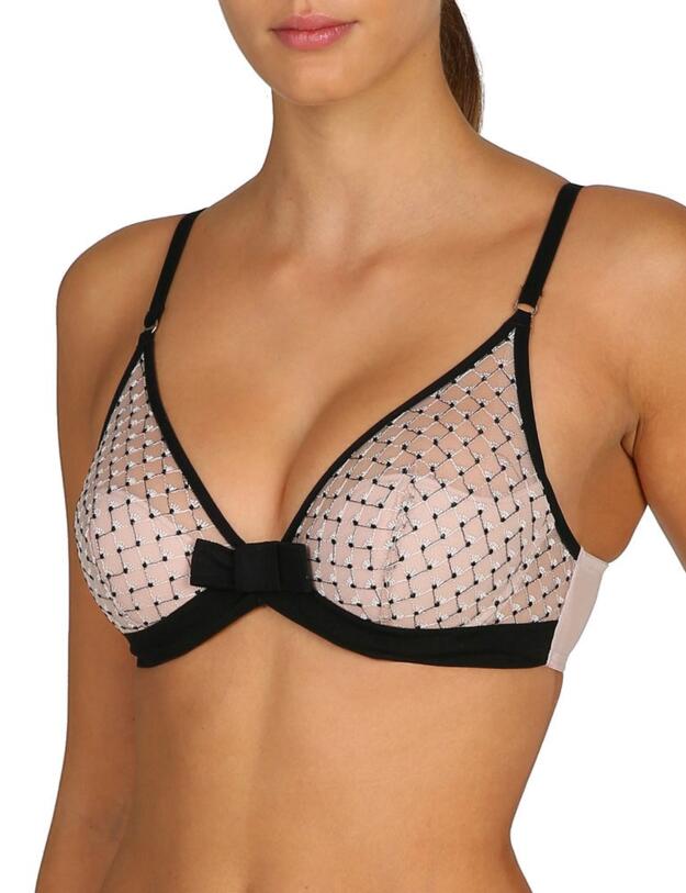 0121765 Marie Jo Botan Triangle Half padded Bra - 0121765 Rose Wood