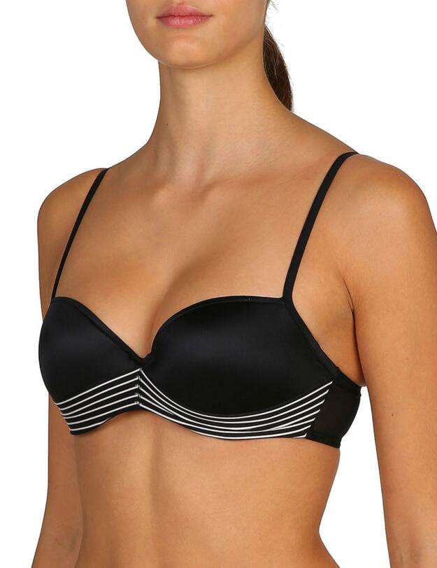 0121709 Marie Jo Mani Padded Balcony Bra - 0121709 Black